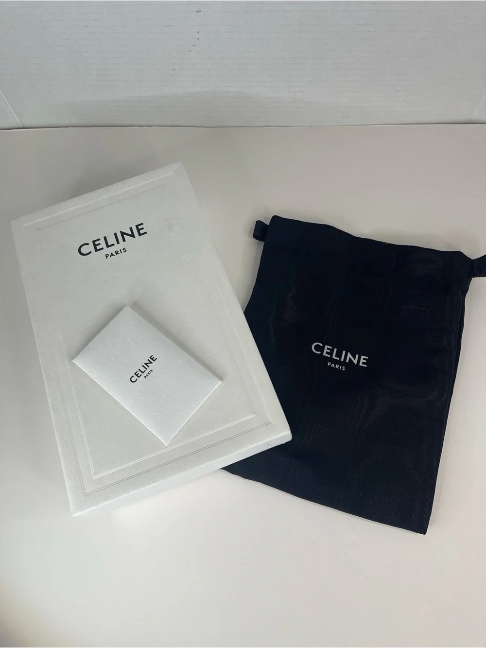 Celine Large Zipped Wallet With Dust Bag and Box